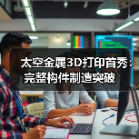 太空金属3D打印首秀：完整构件制造突破(图3)