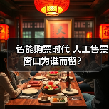 智能购票时代 人工售票窗口为谁而留？(图3)