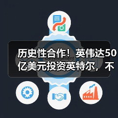 历史性合作!英伟达50亿美元投资英特尔,不涉及(图2) 历史性合作!英伟达50亿美元投资英特尔,不涉及(图2)