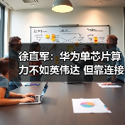 徐直军:华为单芯片算力不如英伟达 但靠连接技(图3) 徐直军:华为单芯片算力不如英伟达 但靠连接技(图3)