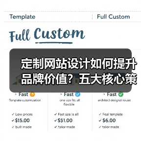 定制网站设计如何提升品牌价值?五大核心策略解析(图4) 定制网站设计如何提升品牌价值?五大核心策略解析(图4)