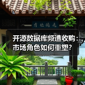 开源数据库频遭收购:市场角色如何重塑?(图3) 开源数据库频遭收购:市场角色如何重塑?(图3)