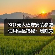SQL无人值守安装参数使用误区揭秘:删除关键参数竟成功?(图4) SQL无人值守安装参数使用误区揭秘:删除关键参数竟成功?(图4)