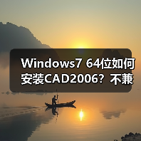 Windows7 64位如何安装CAD2006?不兼容问题破解教程(图3) Windows7 64位如何安装CAD2006?不兼容问题破解教程(图3)