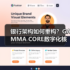银行架构如何重构?GAMMA CORE数字化核心系统引领未来转型(图2) 银行架构如何重构?GAMMA CORE数字化核心系统引领未来转型(图2)