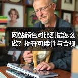 网站颜色对比测试怎么做?提升可读性与合规性的关键技巧(图3) 网站颜色对比测试怎么做?提升可读性与合规性的关键技巧(图3)