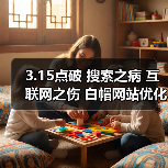 3.15点破 搜索之病 互联网之伤 白帽网站优化和搜索广告哪个更值得信赖?(图3) 3.15点破 搜索之病 互联网之伤 白帽网站优化和搜索广告哪个更值得信赖?(图3)