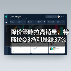 降价策略拉高销量,特斯拉Q3净利暴跌37%(图4) 降价策略拉高销量,特斯拉Q3净利暴跌37%(图4)
