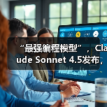 “最强编程模型”，Claude Sonnet 4.5发布，能 - 诺云路远科技资讯网