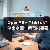 OpenAI版“TikTok”浮出水面:所有内容强制AI生(图4) OpenAI版“TikTok”浮出水面:所有内容强制AI生(图3)