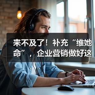 来不及了！补充“维她命”，企业营销做好这三点(图1)
