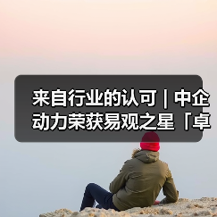 来自行业的认可 | 中企动力荣获易观之星「卓越数智化服务商」奖 - 诺云路远科技资讯网