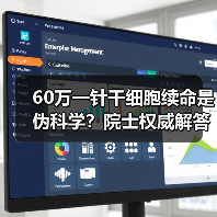 60万一针干细胞续命是伪科学？院士权威解答真相(图2)