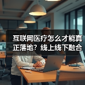 互联网医疗怎么才能真正落地?线上线下融合是关键(图2) 互联网医疗怎么才能真正落地?线上线下融合是关键(图2)