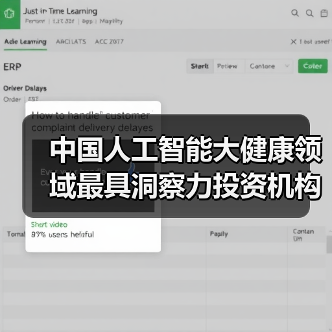 中国人工智能大健康领域最具洞察力投资机构TOP10(图4) 中国人工智能大健康领域最具洞察力投资机构TOP10(图4)