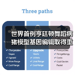 世界首例亨廷顿舞蹈病猪模型基因编辑取得重大突破 - 诺云路远科技资讯网