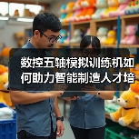 数控五轴模拟训练机如何助力智能制造人才培养?(图4) 数控五轴模拟训练机如何助力智能制造人才培养?(图4)