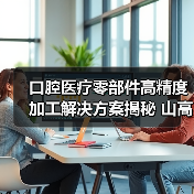 口腔医疗零部件高精度加工解决方案揭秘 山高刀具技术解析(图3)