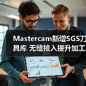 Mastercam新增SGS刀具库 无缝接入提升加工效率(图4) Mastercam新增SGS刀具库 无缝接入提升加工效率(图4)