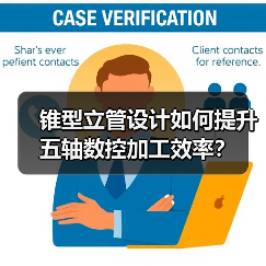 锥型立管设计如何提升五轴数控加工效率?(图2) 锥型立管设计如何提升五轴数控加工效率?(图2)