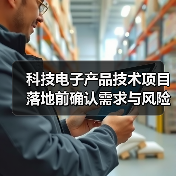 科技电子产品技术项目落地前确认需求与风险的5个方法 - 诺云路远科技资讯网