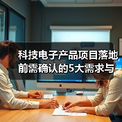 科技电子产品项目落地前需确认的5大需求与风险(图2)