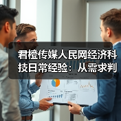 君橙传媒人民网经济科技日常经验:从需求判断到使用维护(图1) 君橙传媒人民网经济科技日常经验:从需求判断到使用维护(图1)