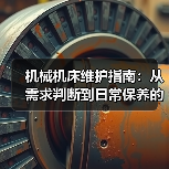 机械机床维护指南：从需求判断到日常保养的5个方法(图1)