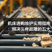 机床选购维护实用指南：解决头疼故障的五大方法 - 诺云路远科技资讯网