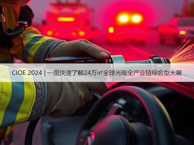 CIOE 2024 | 一图快速了解24万㎡全球光电全产业链综合型大展(图1)
