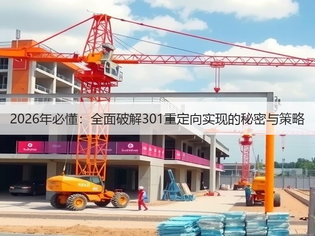 2026年必懂:全面破解301重定向实现的秘密与策略(图2) 2026年必懂:全面破解301重定向实现的秘密与策略(图2)