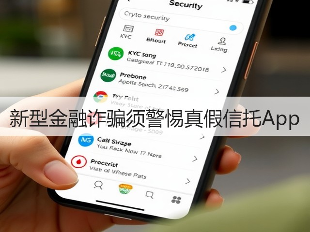 新型金融诈骗须警惕真假信托App(图2) 新型金融诈骗须警惕真假信托App(图2)