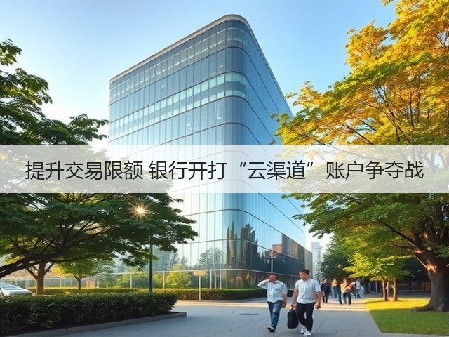 提升交易限额 银行开打“云渠道”账户争夺战(图1) 提升交易限额 银行开打“云渠道”账户争夺战(图1)