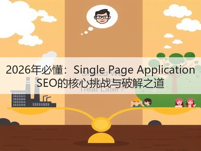 2026年必懂:Single Page Application SEO的核心挑战与破解之道(图3) 2026年必懂:Single Page Application SEO的核心挑战与破解之道(图3)