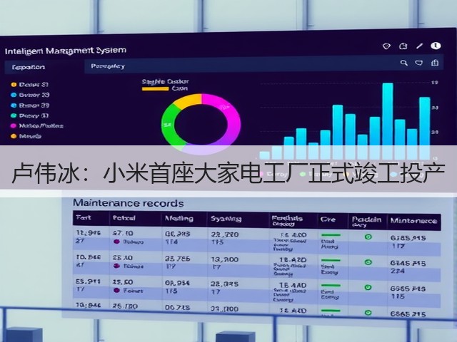 卢伟冰:小米首座大家电工厂正式竣工投产(图1) 卢伟冰:小米首座大家电工厂正式竣工投产(图1)