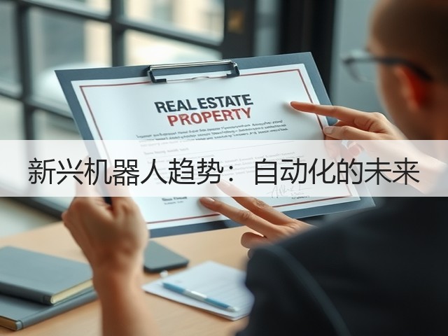 新兴机器人趋势:自动化的未来(图1) 新兴机器人趋势:自动化的未来(图1)