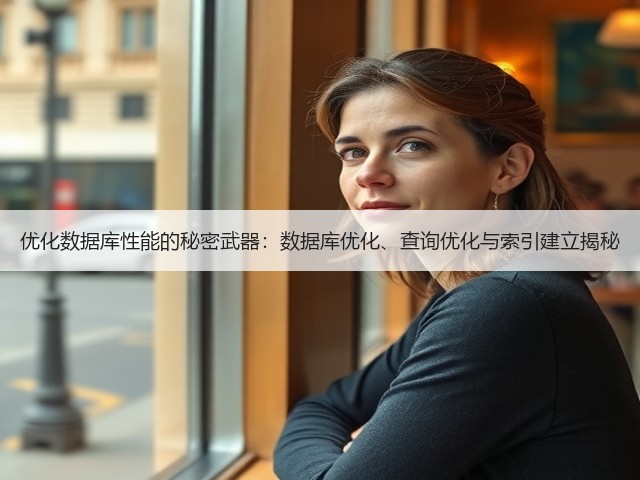 优化数据库性能的秘密武器:数据库优化、查询优化与索引建立揭秘(图1) 优化数据库性能的秘密武器:数据库优化、查询优化与索引建立揭秘(图1)