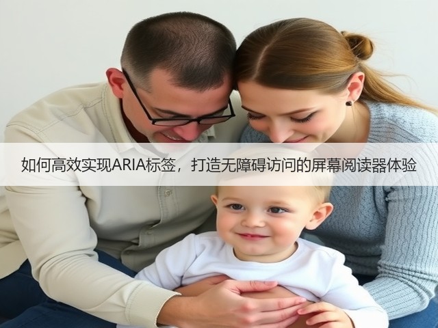 如何高效实现ARIA标签,打造无障碍访问的屏幕阅读器体验(图3) 如何高效实现ARIA标签,打造无障碍访问的屏幕阅读器体验(图3)