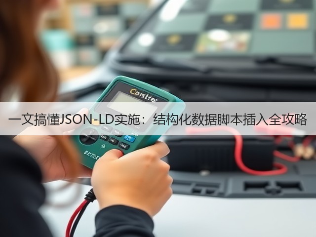 一文搞懂JSON-LD实施：结构化数据脚本插入全攻略(图1)