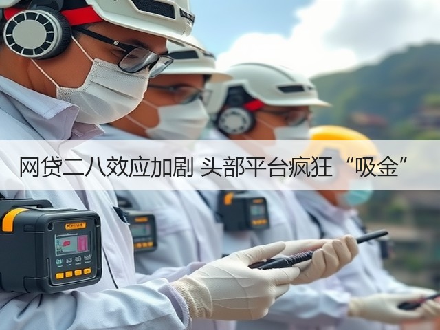 网贷二八效应加剧 头部平台疯狂“吸金”(图1)