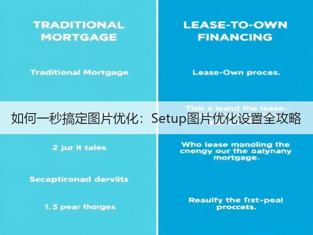 如何一秒搞定图片优化:Setup图片优化设置全攻略(图2) 如何一秒搞定图片优化:Setup图片优化设置全攻略(图2)