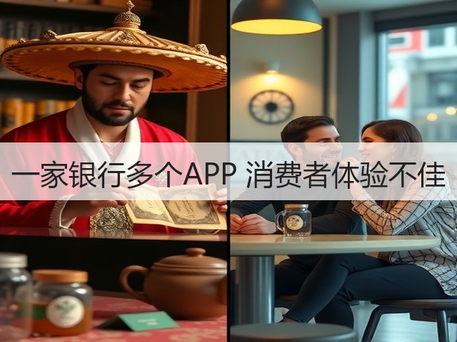 一家银行多个APP 消费者体验不佳(图1) 一家银行多个APP 消费者体验不佳(图1)