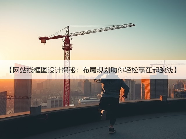 【网站线框图设计揭秘:布局规划助你轻松赢在起跑线】(图1) 【网站线框图设计揭秘:布局规划助你轻松赢在起跑线】(图1)