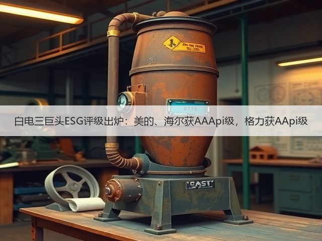 白电三巨头ESG评级出炉:美的、海尔获AAApi级,格力获AApi级(图1) 白电三巨头ESG评级出炉:美的、海尔获AAApi级,格力获AApi级(图1)