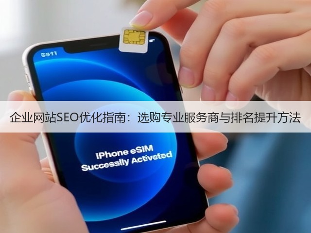 企业网站SEO优化指南:选购专业服务商与排名提升方法(图2) 企业网站SEO优化指南:选购专业服务商与排名提升方法(图2)