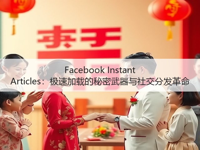 Facebook Instant Articles:极速加载的秘密武器与社交分发革命(图2) Facebook Instant Articles:极速加载的秘密武器与社交分发革命(图2)