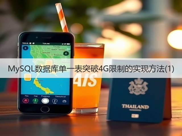 MySQL数据库单一表突破4G限制的实现方法(1)(图2) MySQL数据库单一表突破4G限制的实现方法(1)(图2)