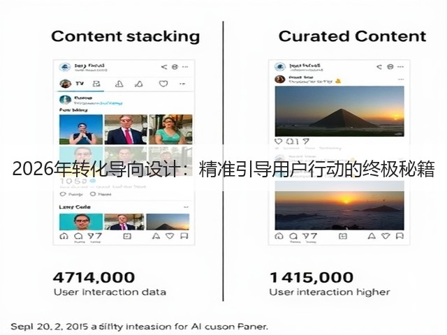 2026年转化导向设计:精准引导用户行动的终极秘籍(图1) 2026年转化导向设计:精准引导用户行动的终极秘籍(图1)