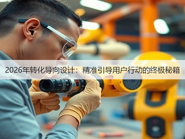 2026年转化导向设计:精准引导用户行动的终极秘籍(图1) 2026年转化导向设计:精准引导用户行动的终极秘籍(图1)