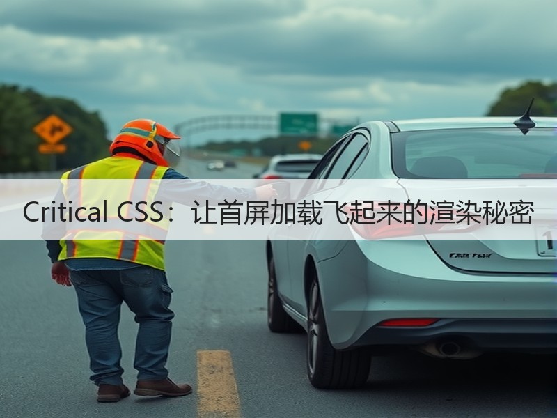 Critical CSS：让首屏加载飞起来的渲染秘密 - 诺云路远科技资讯网